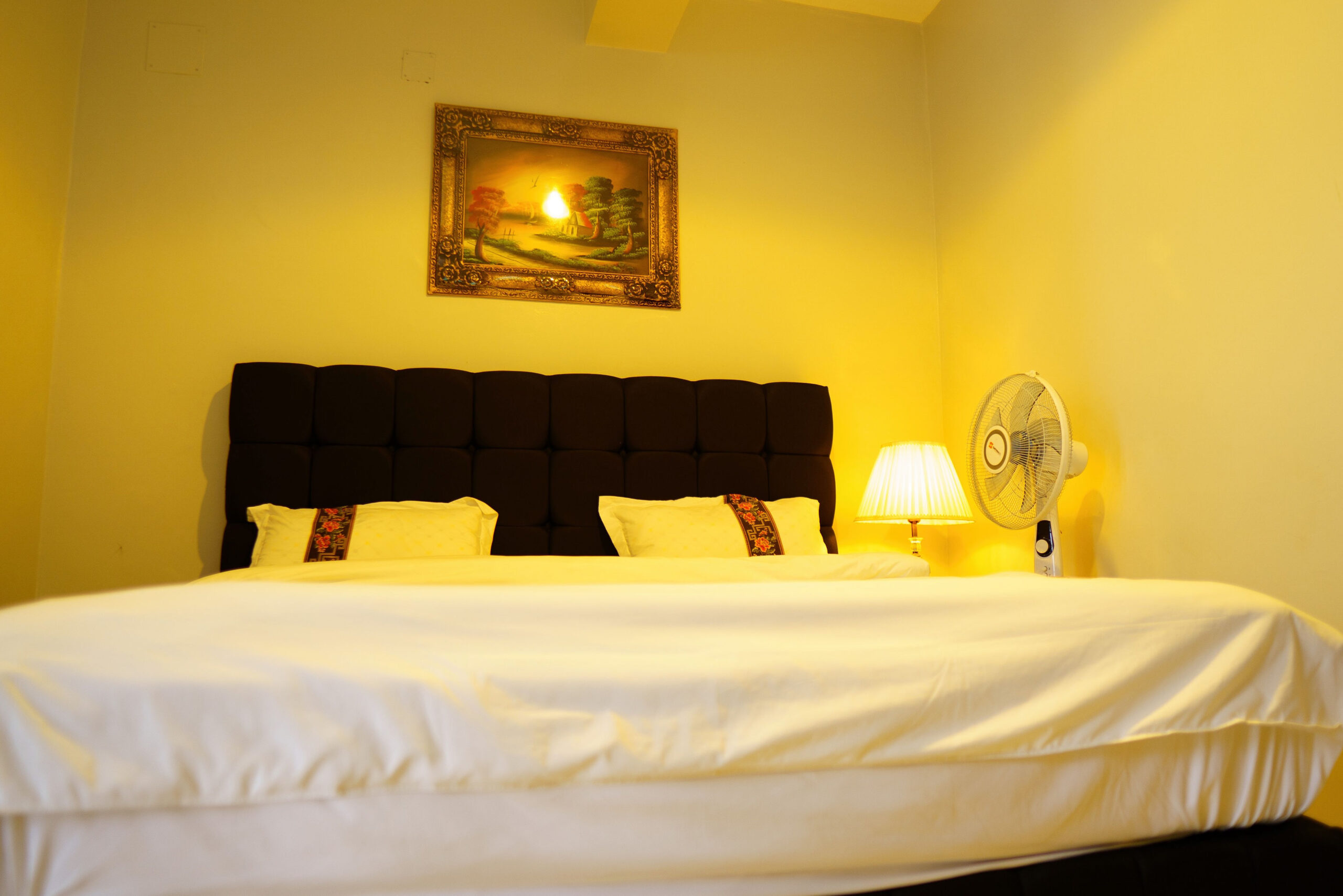 Front view of Fanfare Suites Kigali – modern 3-star hotel near Kigali Airport offering comfort and convenience